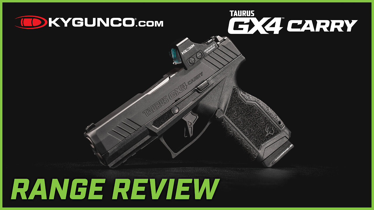 Taurus GX4 Carry Range Review at KYGUNCO