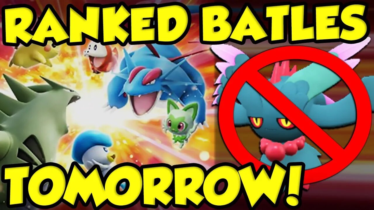 ⚠️RANKED POKEMON SCARLET & VIOLET STARTS TOMORROW⚠️ Paradox Pokemon / Legendary Pokemon BANNED!