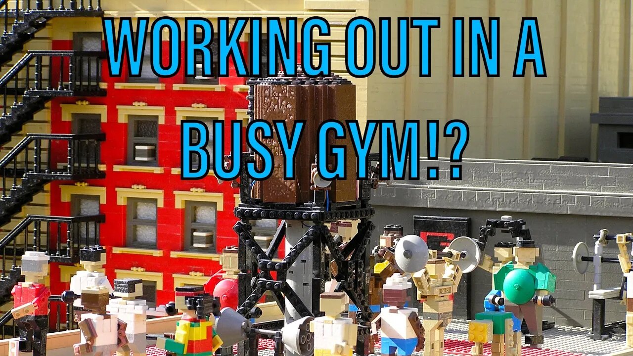 How To Workout In A Busy Gym!