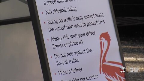 E-Scooters launch in downtown St. Pete with a slew of new rules