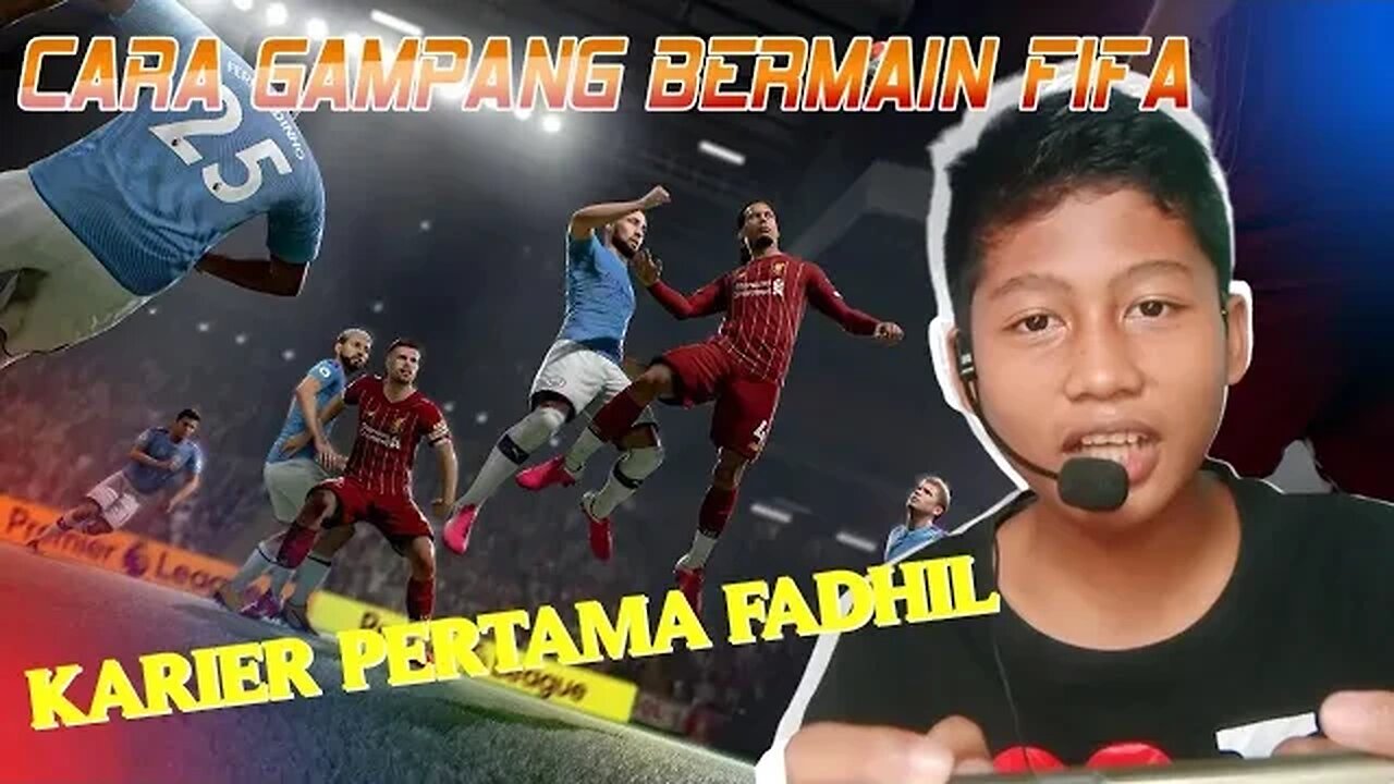 Karier Pertama Fadhil Gamers di FIFA World Cup 2022 | Cara Bermain FIFA 2022