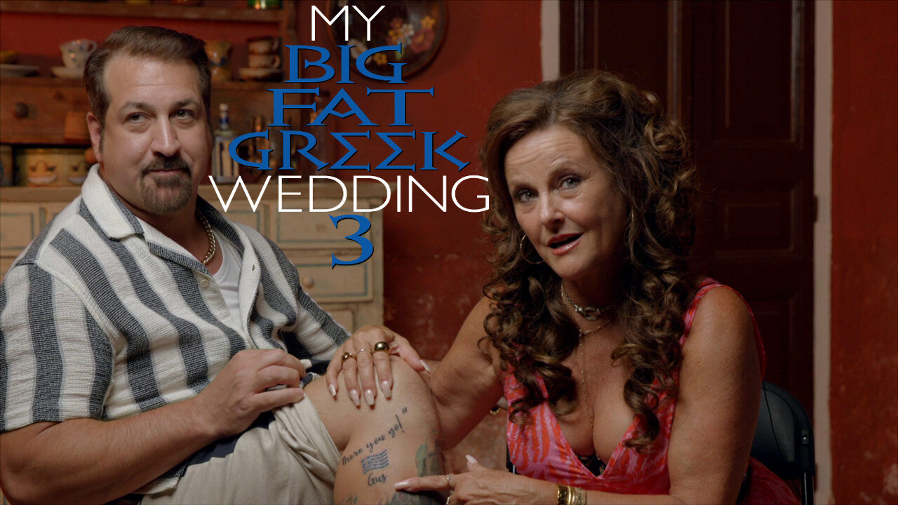 MY BIG FAT GREEK WEDDING 3 interviews Nia Vardalos, Joey Fatone, John Corbett, Andrea Martin