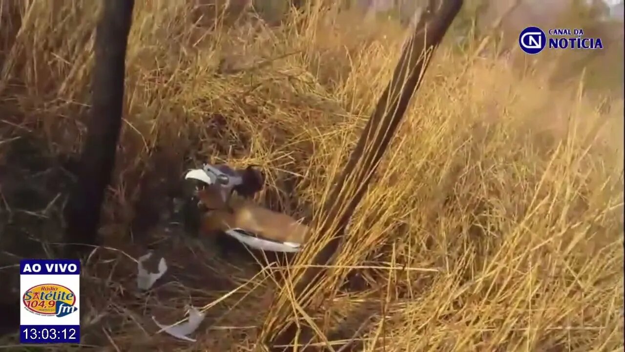 MOTO POSSIVELMENTE ENVOLVIDA EM ACIDENTE É ENCONTRADA ABANDONADA ÀS MARGENS DE RODOVIA, EM PIRANHAS