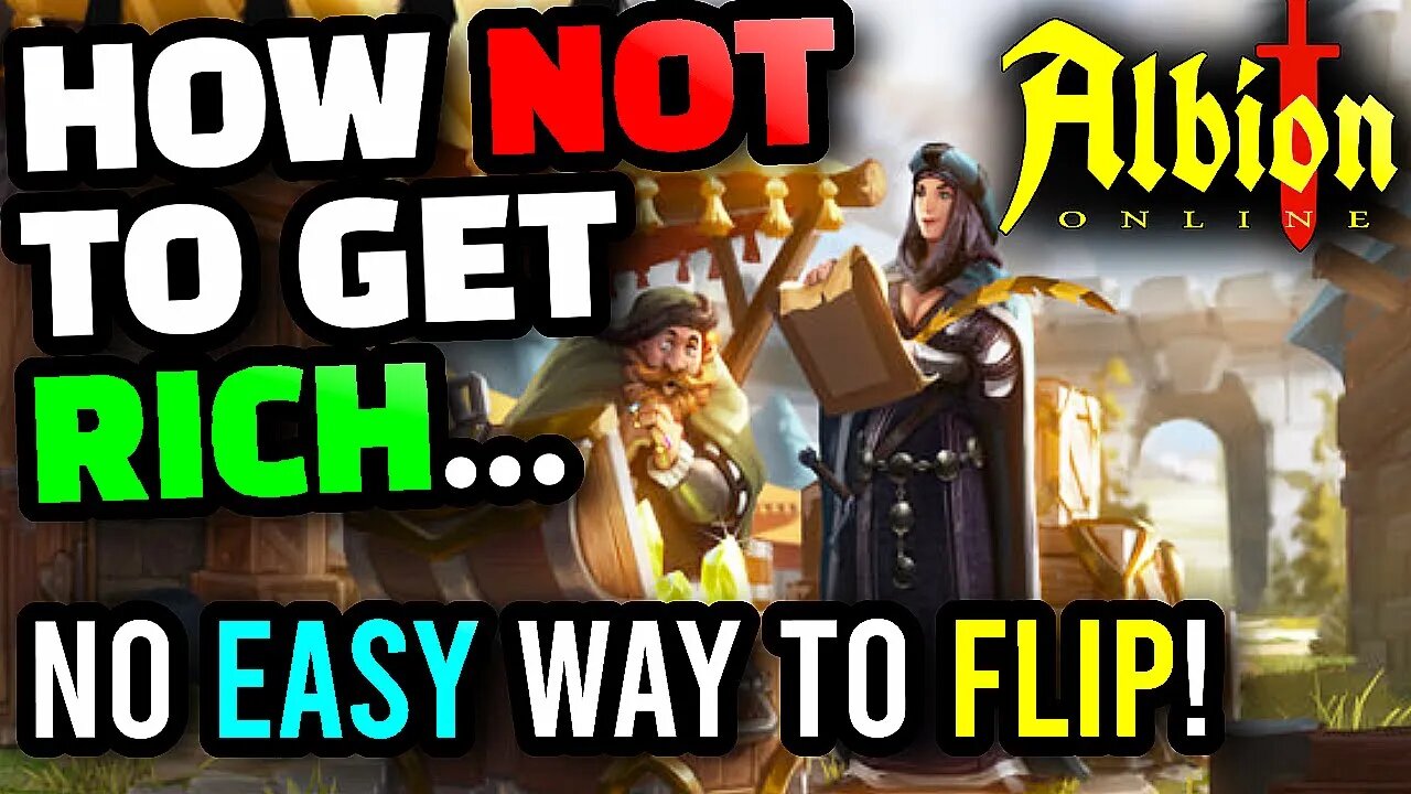 Profit from FLIPPING WITHOUT MATH - Albion Online