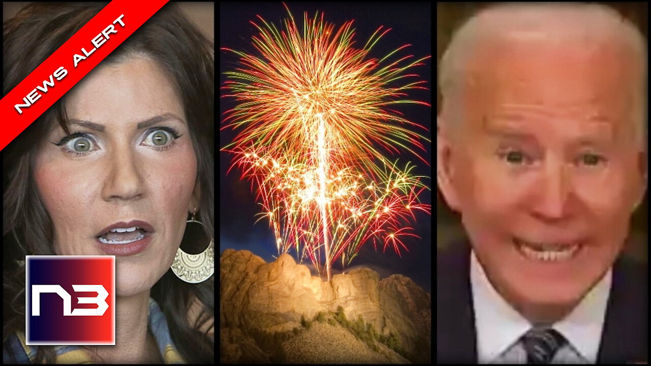 Biden CANCELS 4th of July Event, Seconds Later Gov Kristi Noem Comes Out SWINGING For America