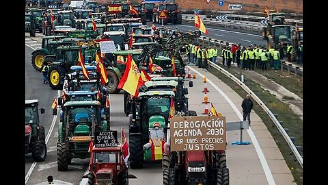 Angry peasant movement reaches Spain.