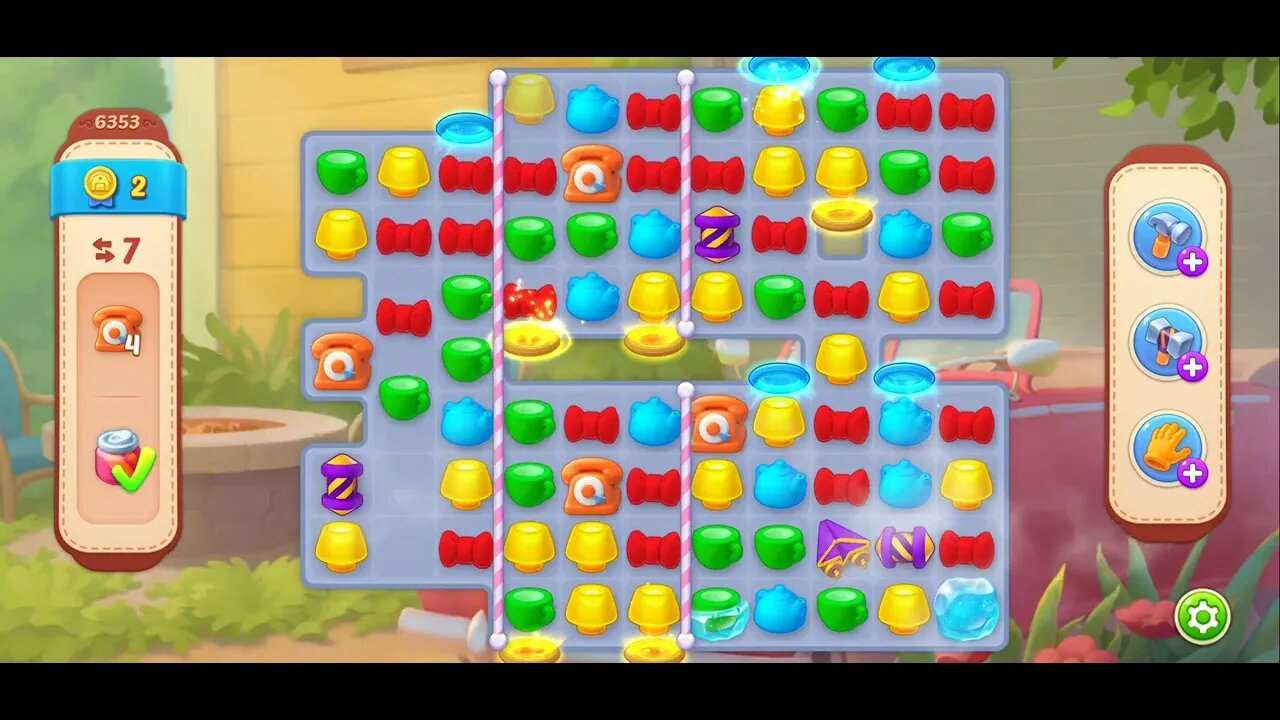 Playrix Homescapes Gameplay Walkthrough Level 6353