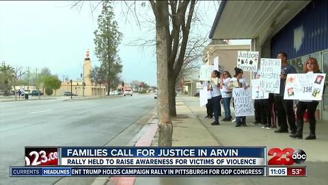 Families call for justice in Arvin