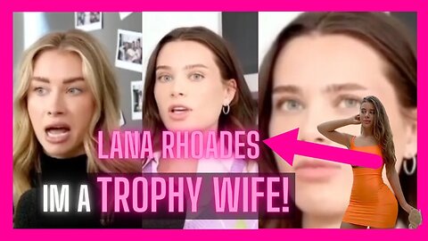 Can a Wh*re Be labeled "Trophy Wife" ?? LANA RHOADES | Modern Women Tik Toks Reaction