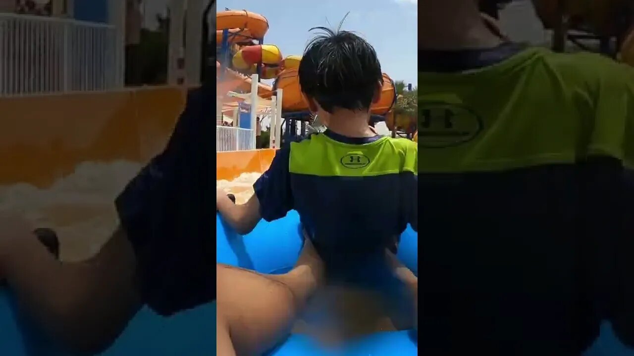 Amazing Slide @LEGOLAND® DUBAI Water Park| JCA VLOGZ #shorts 🇦🇪🇵🇭🌊🛝👨‍👦