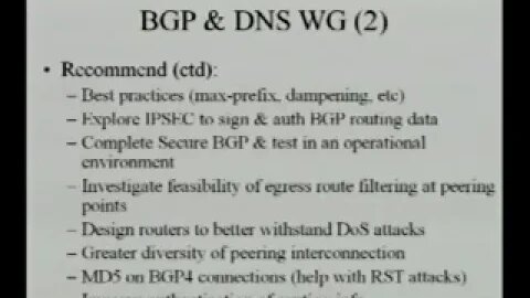 Industry Government Infrastructure Vulnerability Assessment Background and Recommendations