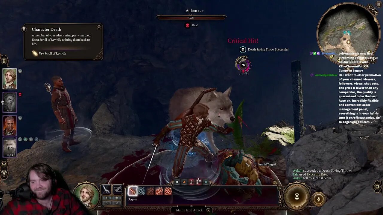 Baldur's Gate 3 with XTheChosenWonX & Compton Legacy