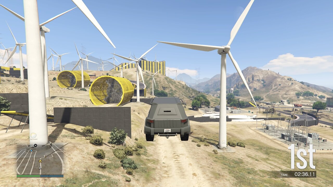 GTA 5 stunt turbine