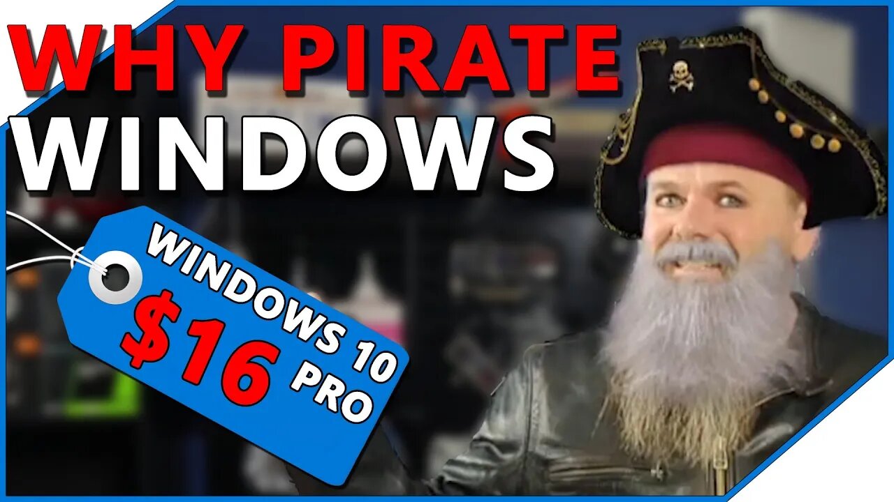 You Don't Need to Pirate Windows!!!