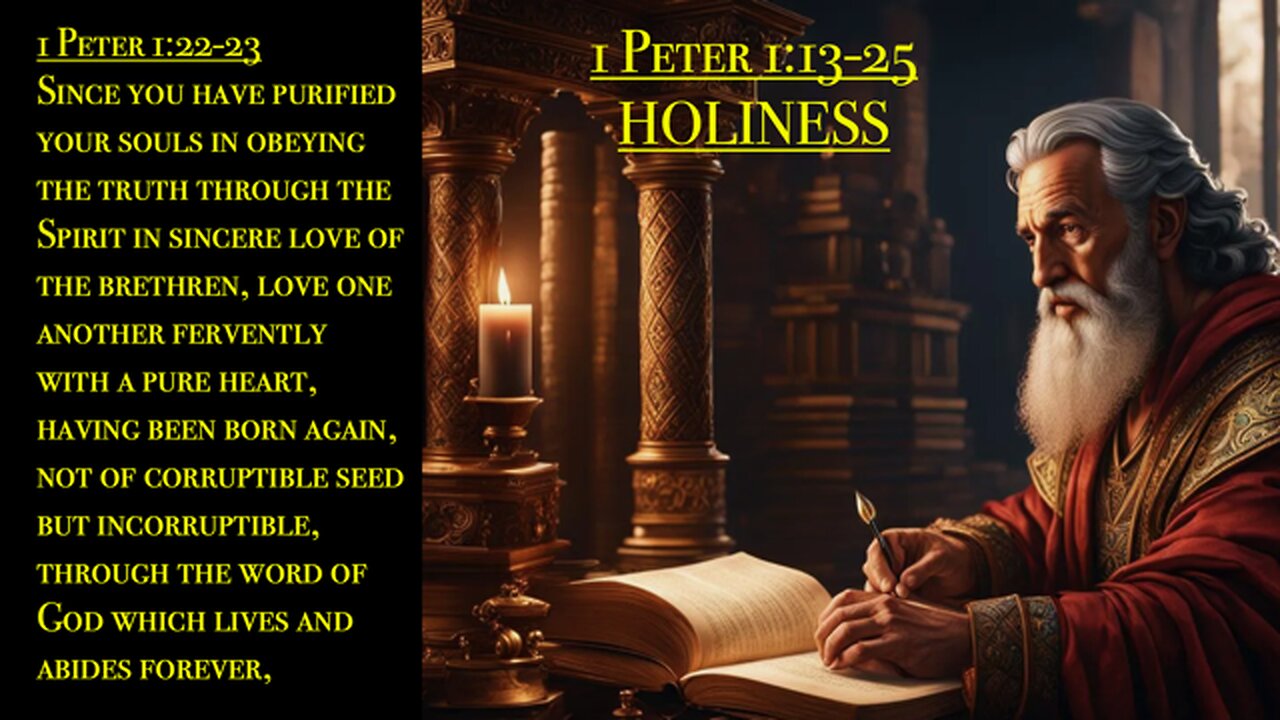 ** 1 Peter 1:13-25-Holiness pt2 ** | Grace Bible Fellowship Monmouth County | Sermons