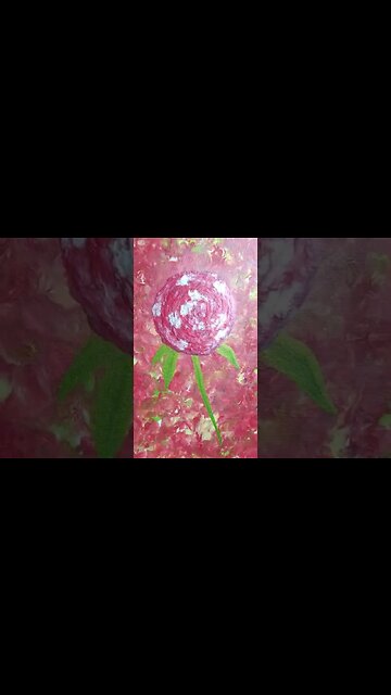 Rose. My latest painting.