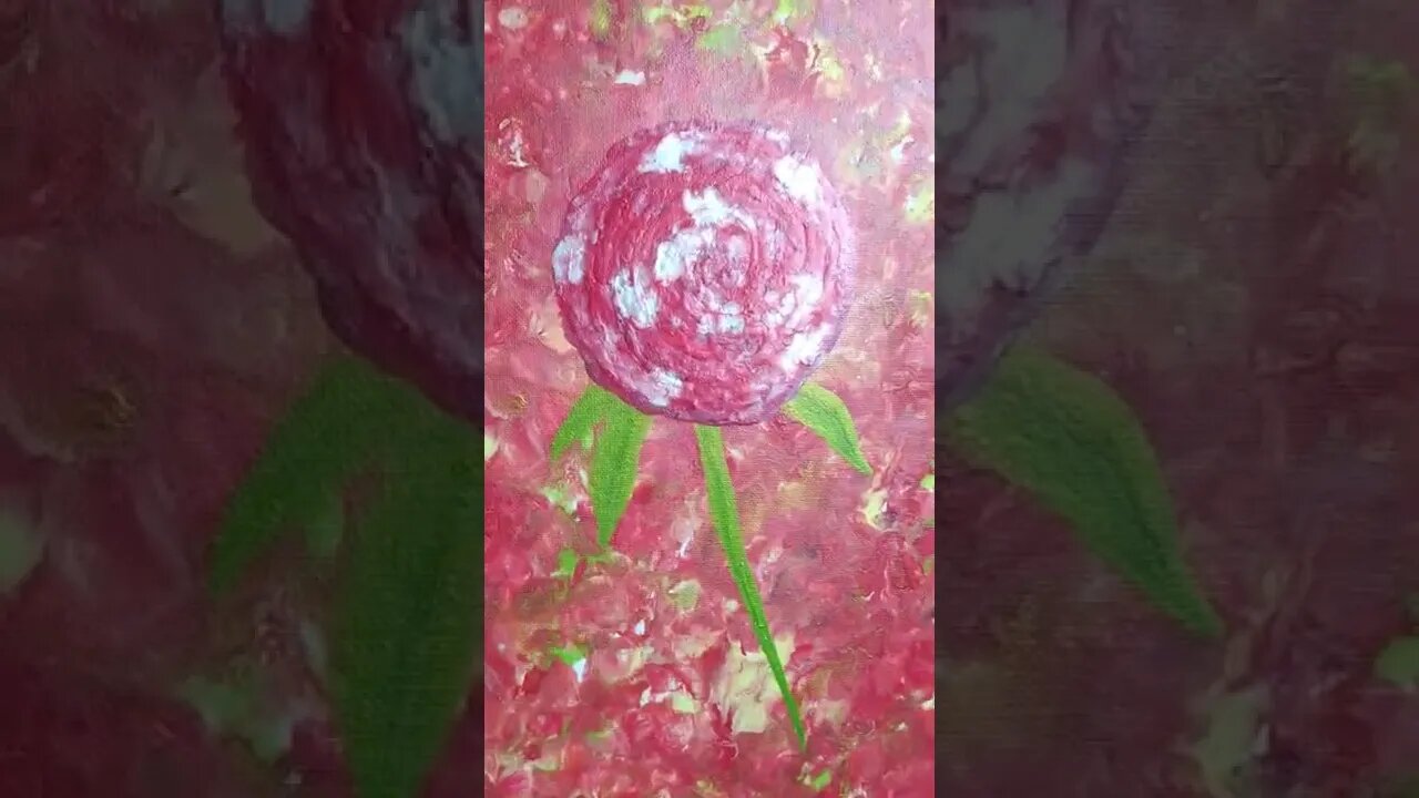 Rose. My latest painting.