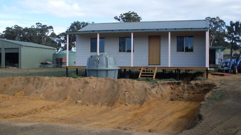 Building the kit home 10 - The lock up kit (dry in)