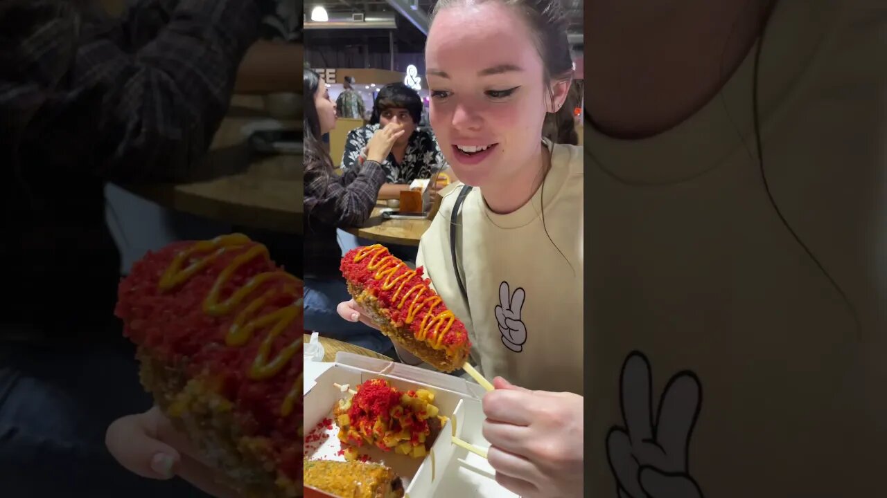 Ultimate Korean Corn Dogs #streetfood #koreancorndog #koreanstreetfood #foodies