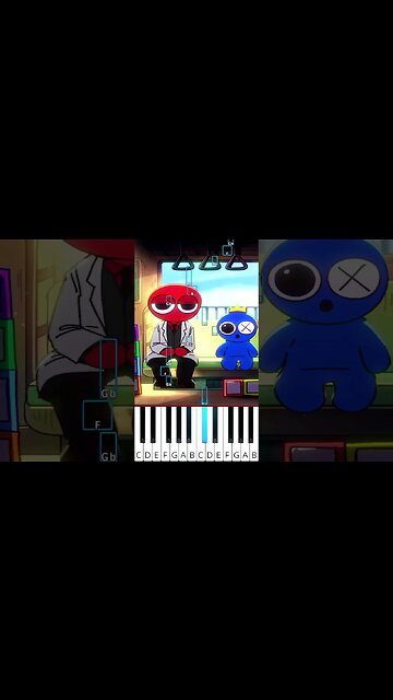 Blue and Reds past2 - Octave Piano Tutorial