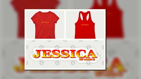 JESSICA. MY NAME IS JESSICA. SAMER BRASIL (TEEPUBLIC)