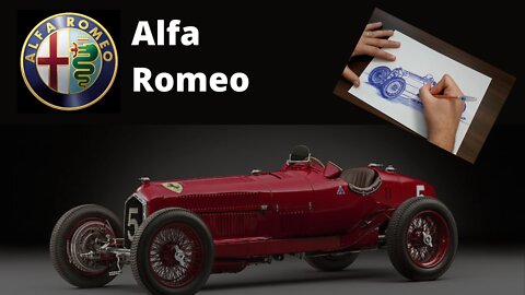 Alfa Romeo --- Drawing ---