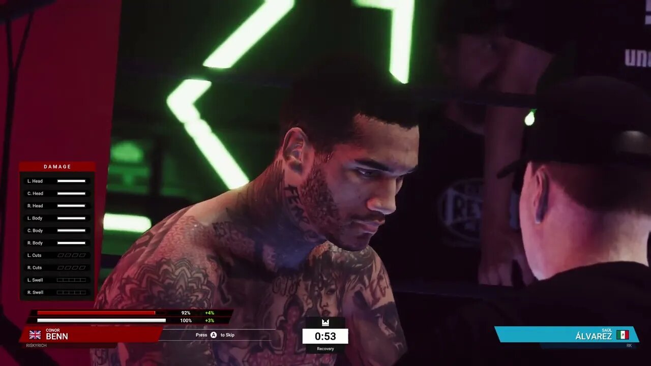 Undisputed Online Gameplay Conor Benn vs Saul "Canelo" Alvarez 4