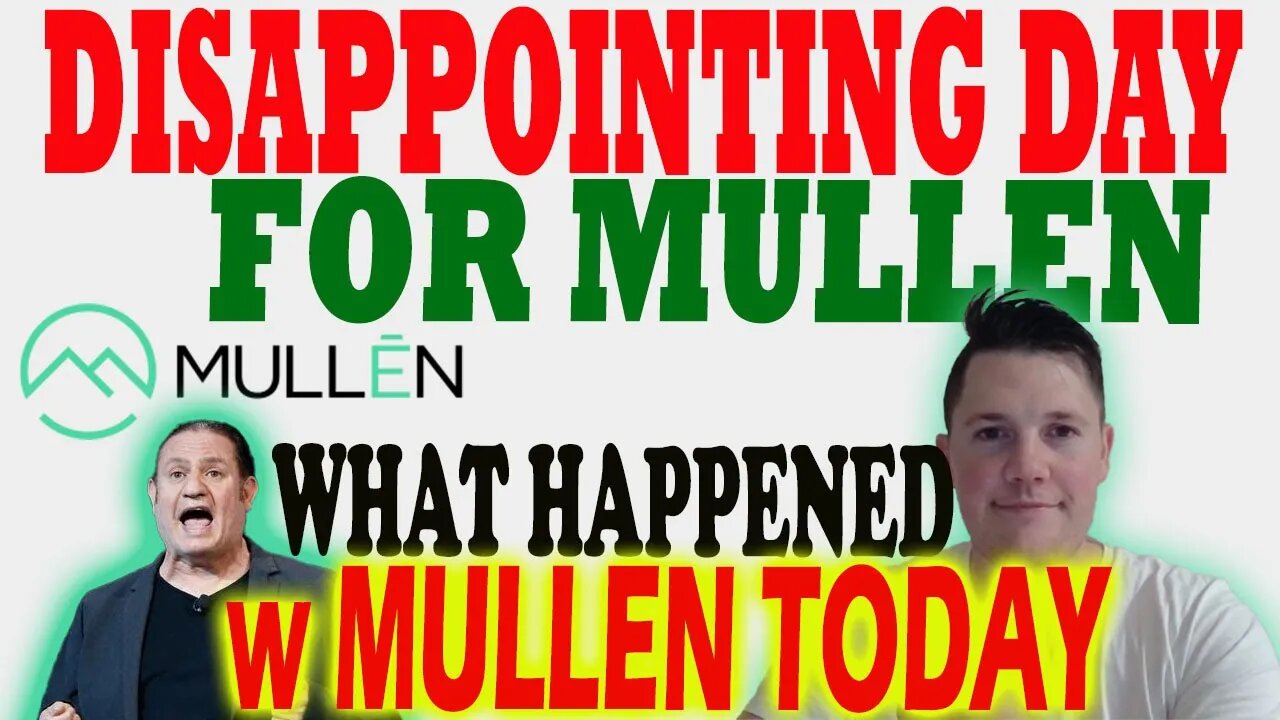 What Happened w Mullen TODAY │ Mullen Shorts RETURNED 7M Shares ⚠️ Mullen Investor Must Watch