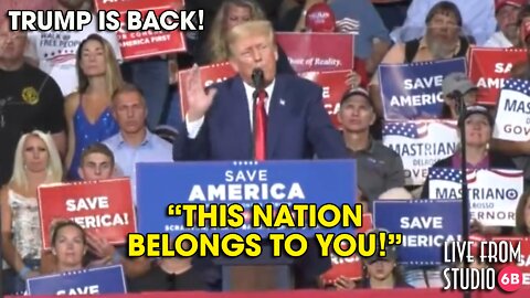 President Trump Bounces Back at PA Rally!