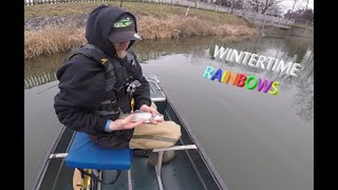 WINTERTIME Rainbows on a NED RIG