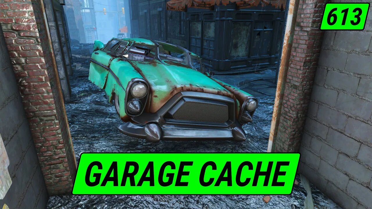 Hidden Garage Cache | Fallout 4 Unmarked | Ep. 613