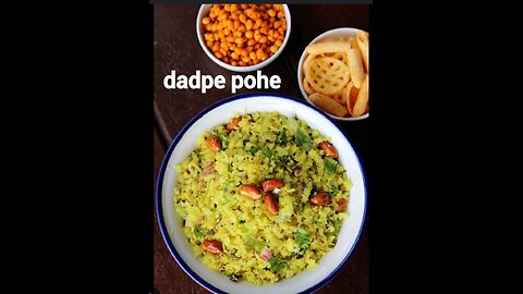 Maharashtrian Dadpe Pohe