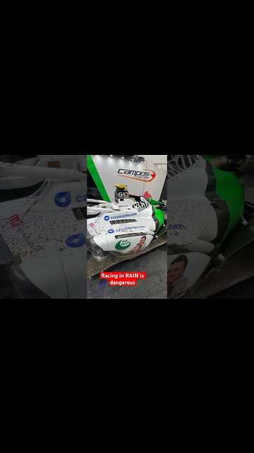 DANGER ⚠️ Racing in rain 🌧️ #Formula2 Zandvoort RALPH BOSCHUNG