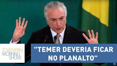 Nunes: "Temer deveria ficar no Planalto e não viajar para o G20" | Morning Show