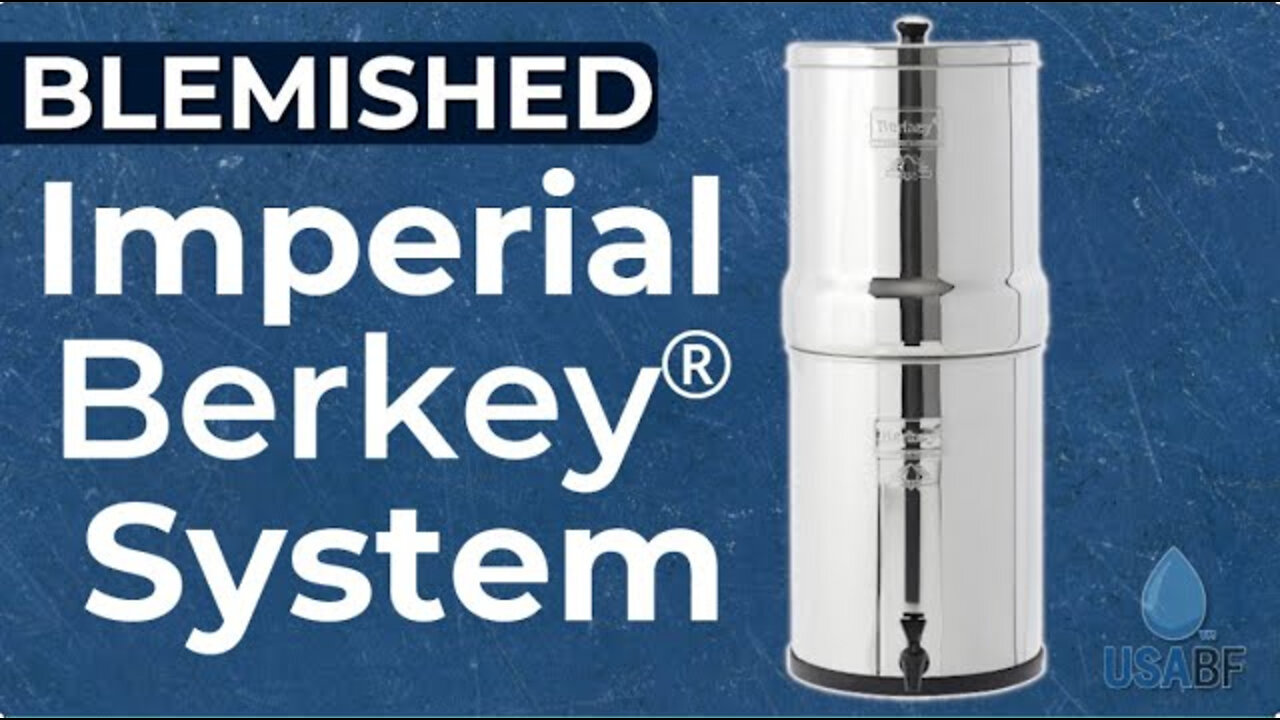 Blemished Imperial Berkey® (4.5 gallons), USA Berkey Filters