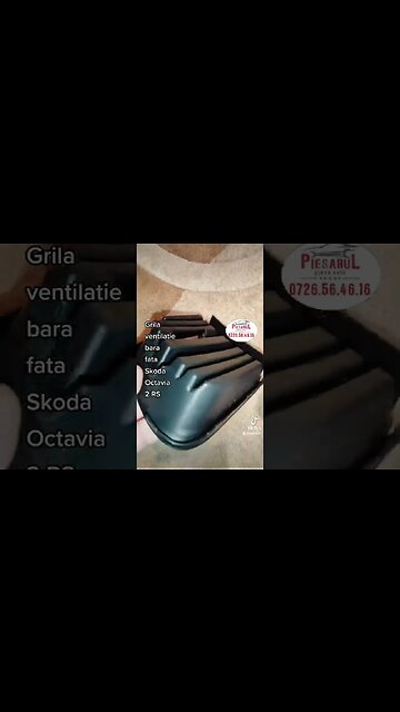 Grila ventilatie bara fata #Skoda #Octavia 2 #RS #piesarul