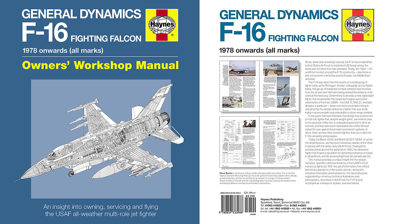 General Dynamics F-16 Fighting Falcon Manual