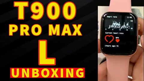 T900 PRO MAX L smart watch unbox #2 watch 8
