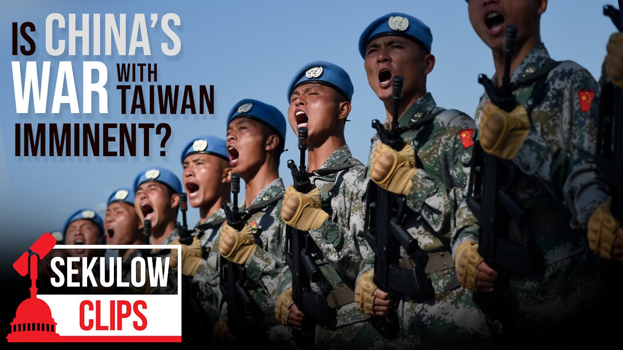 China Flexes Military Muscle on Taiwan - Will They Go To War?