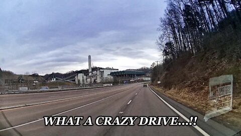 DRIVING THRU WINTER FLURRIES ON VIRGINIA’s ROUTE 58