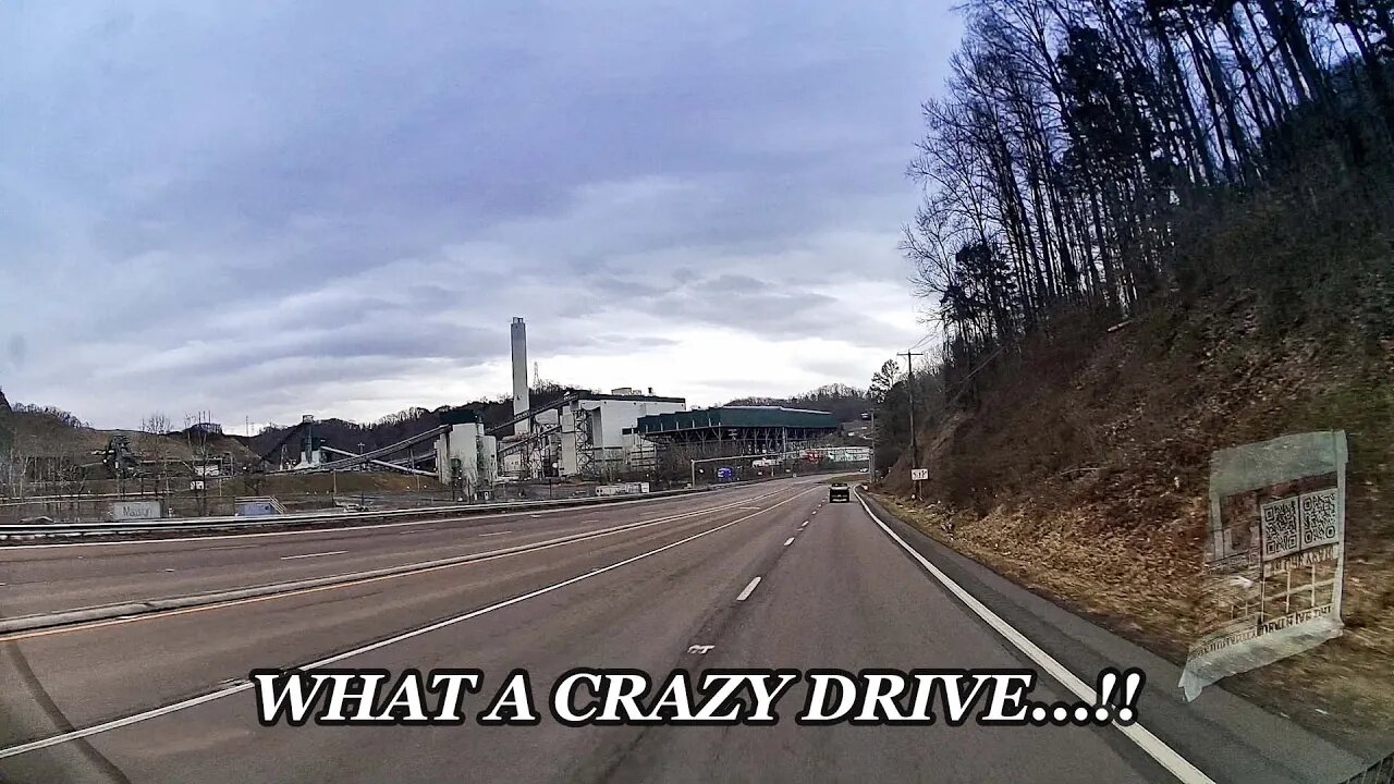 DRIVING THRU WINTER FLURRIES ON VIRGINIA’s ROUTE 58