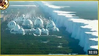 Drone Flew Over The Ice Wall Of Antarctica 🇦🇶, What Was Captured Terrifies The Whole World