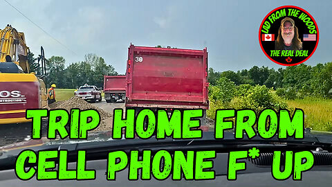 July 24th, 2023 | The Lads Vlog-004 | Trip Home From Cell Phone F* Up