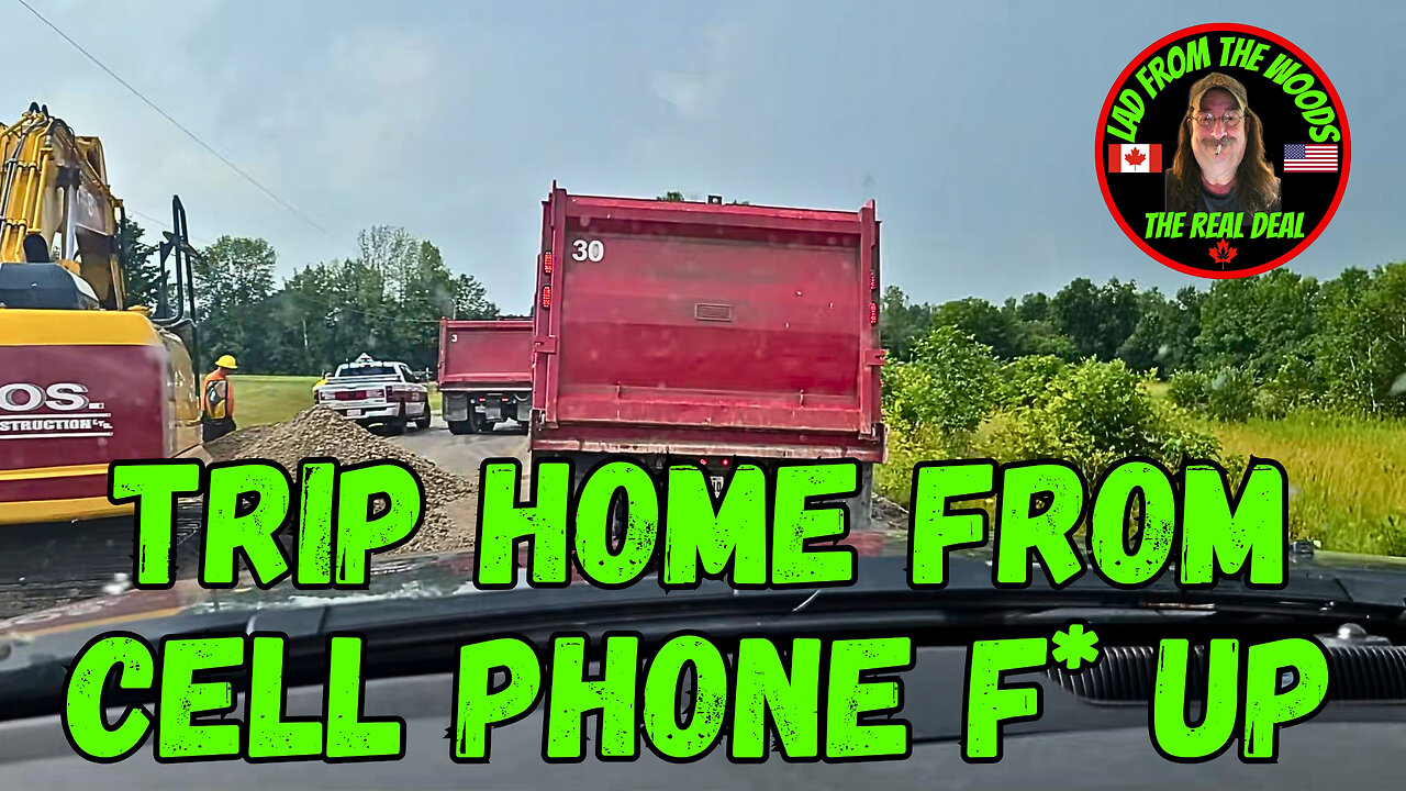 July 24th, 2023 | The Lads Vlog-004 | Trip Home From Cell Phone F* Up