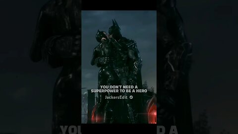 You don't need a superpower - Batman & Catwoman