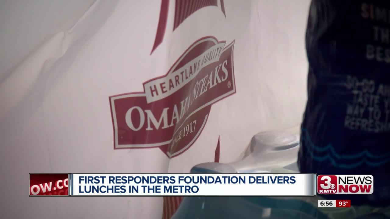 First responders foundation delivers lunches in the metro