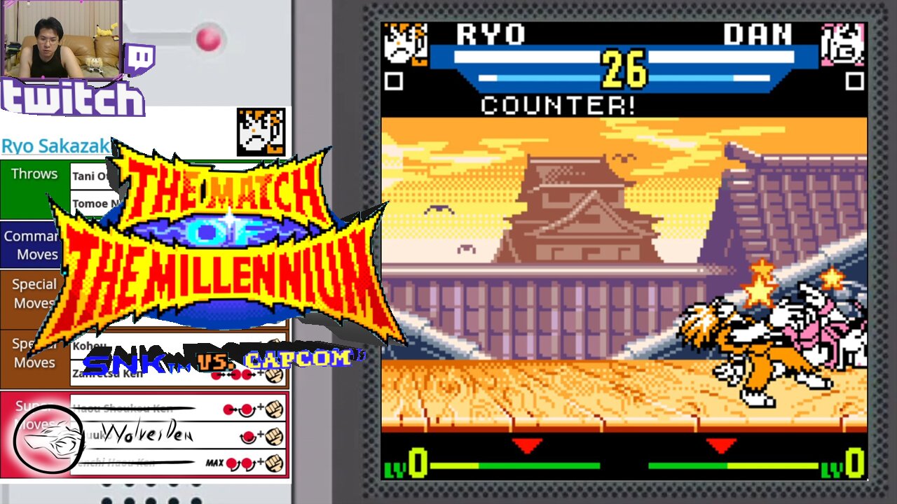 (NeoGeo Pocket Color) SNK vs. Capcom Match of the Millennium - 16 - Ryo Sakazaki - Lv Gamer