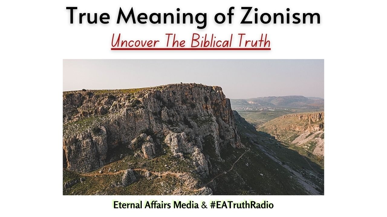 Understanding Zionism: A Biblical Perspective