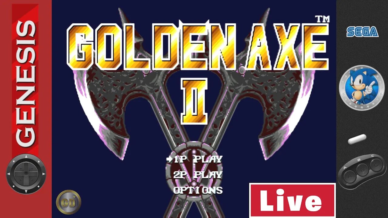 [🔴Livezona] Golden Axe 2 GamePlay Até o Fim