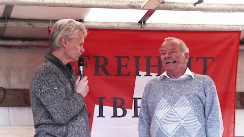 Heinz Raschein - Stiller Protestmarsch 06.03.2021 - Chur GR